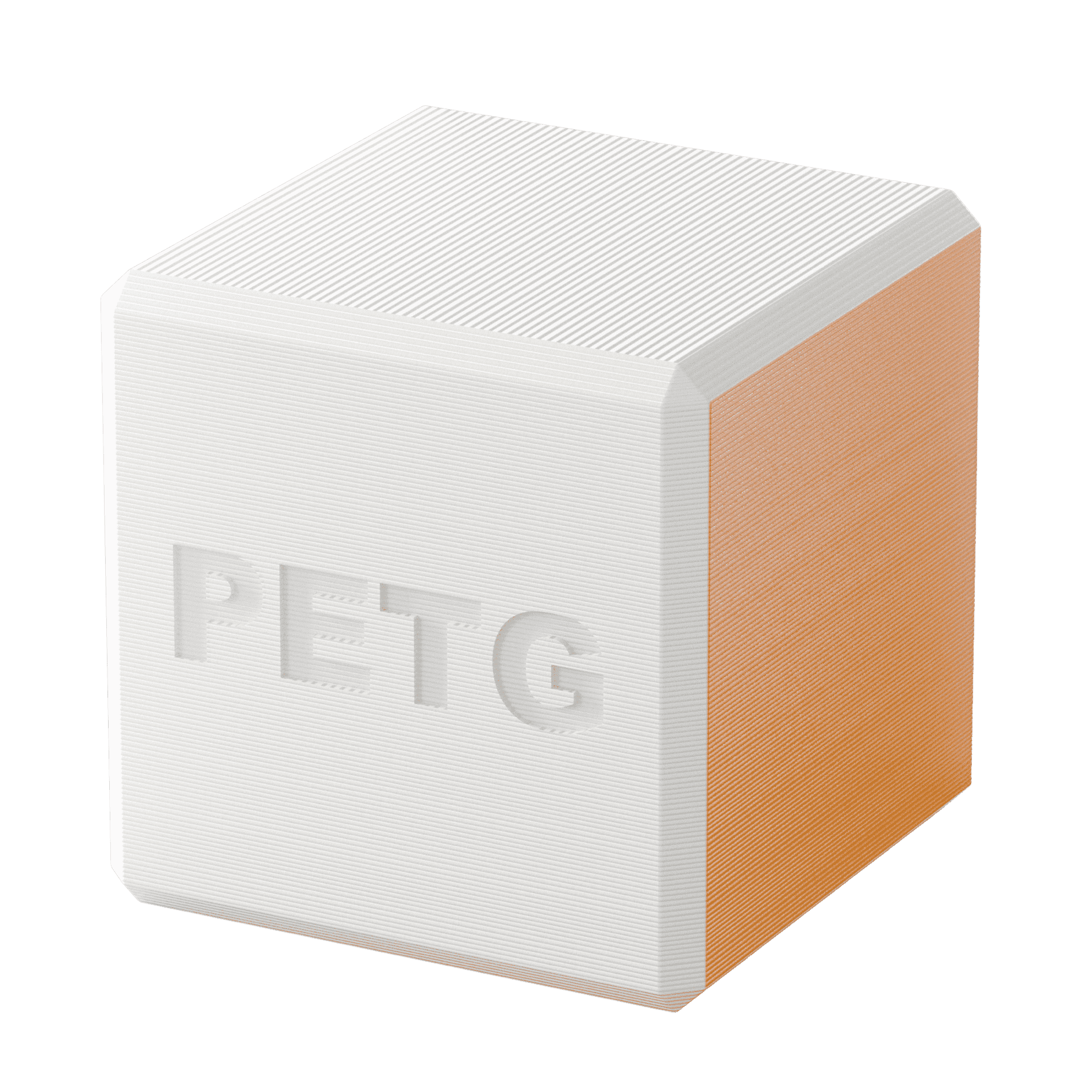 PETG - ukázka materiálu