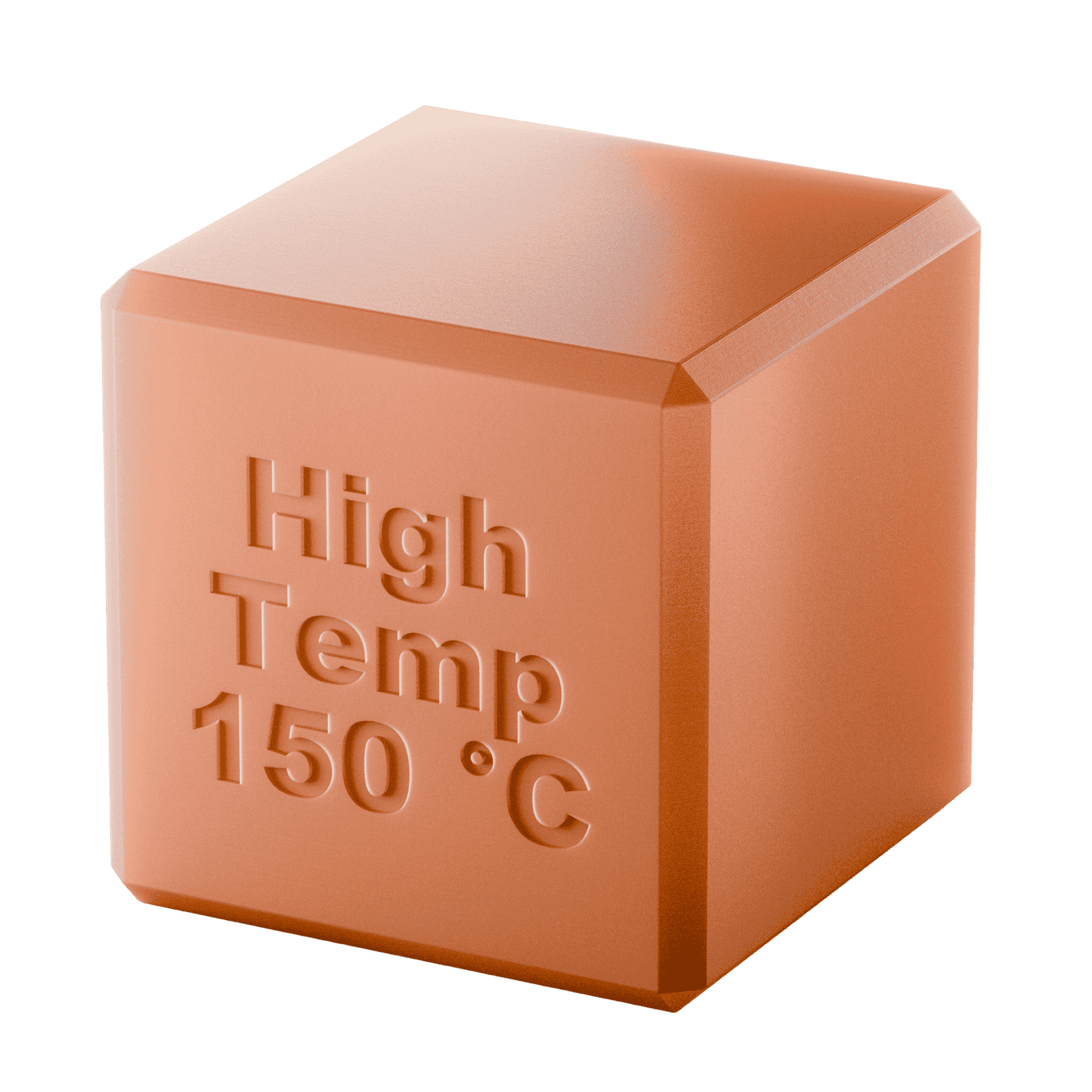 Vysokoteplotní pryskyřice 150°C - ukazka materialu