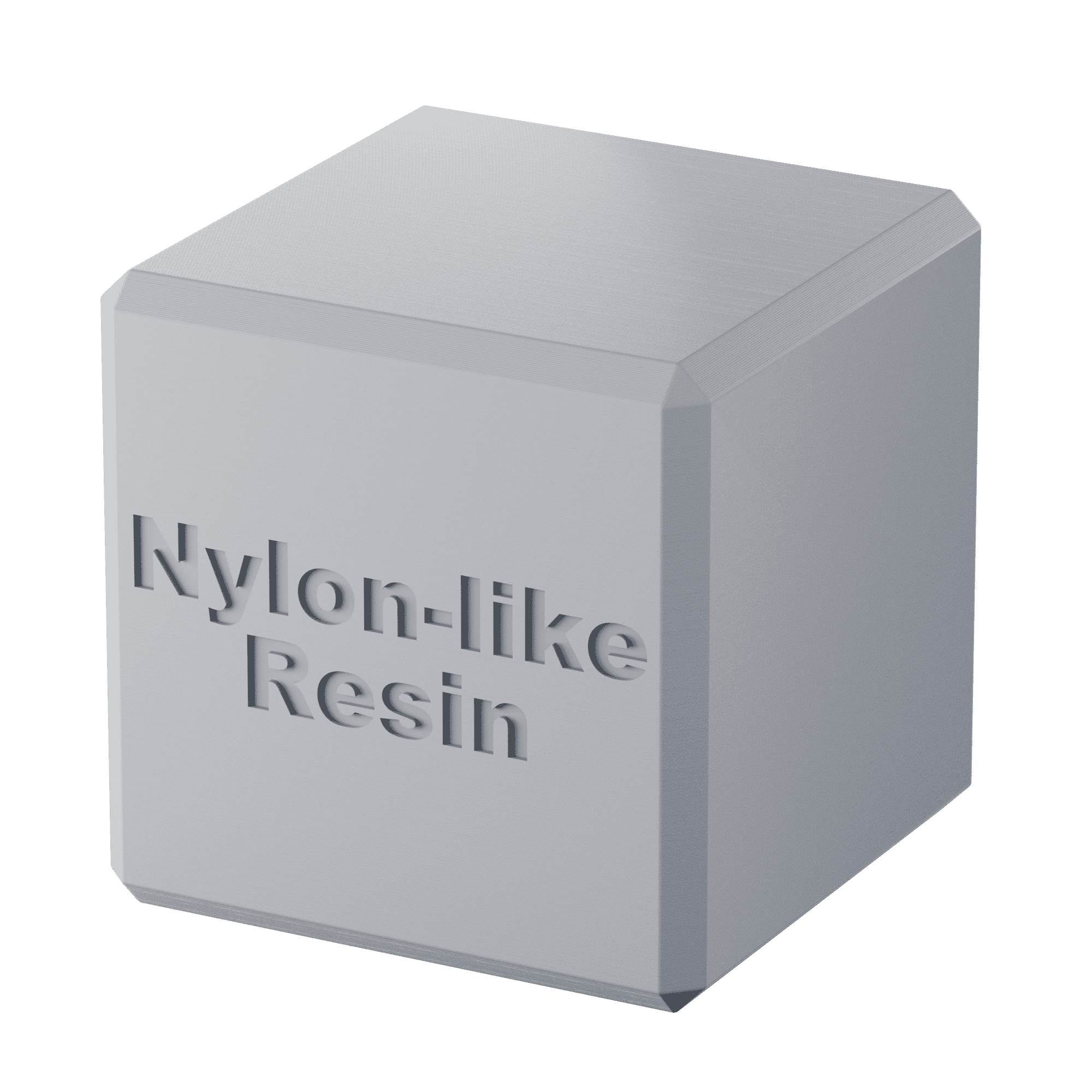 Pryskyřice podobná nylonu - ukazka materialu